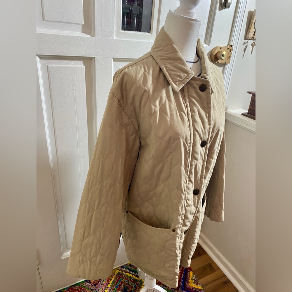 Gallery Quilted Beige Utility Jacket - Picture 7 of 8